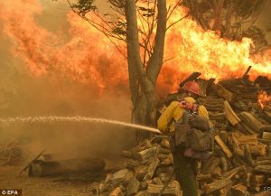 CA wildfire