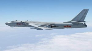 Chinese military H-6 bomber