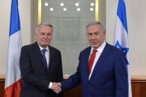 Netanyahu meets with Jean-Marc Ayrault