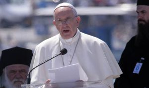 Pope Francis said it was wrong to identify Islam with terrorism
