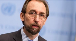  U.N. human rights commissioner Zeid Ra’ad Al Hussein