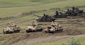 US tanks