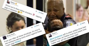 ‘Black Lives Matter’ supporters responded to the sniper attack in Dallas by celebrating the murder of the five police officers who were gunned down in cold blood