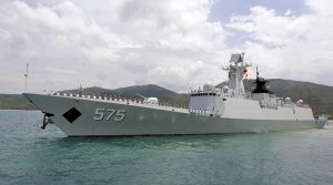 Chinese missile frigate