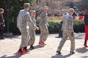 feminization of military